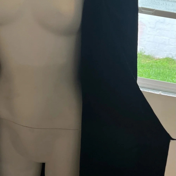 H&M Wrap Sateen Long Sleeve Dress Small NWT 100% Viscose - Picture 8 of 15